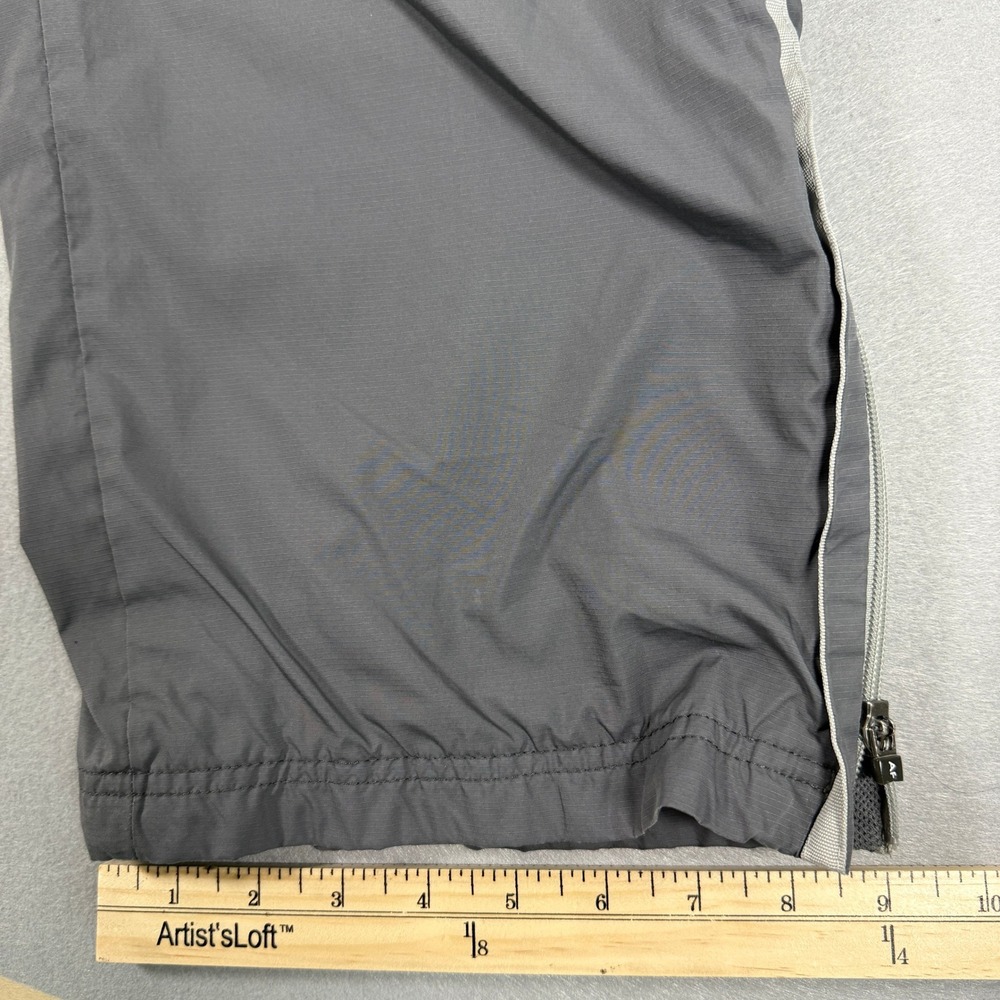 VTG 90's Abercrombie & Fitch Mens M 092 Track Pants Gray Gym Issue Mesh Lined - Picture 16 of 16